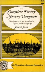 The complete poetry of Henry Vaughan