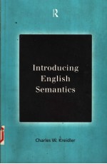 INTRODUCING ENGLISH SEMANTICS