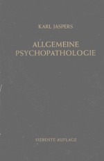 ALLGEMEINE PSYCHOPATHOLOGIE