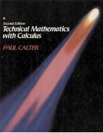 TECHNICAL MATHEMATICS WITH CALCULUS Second Edition