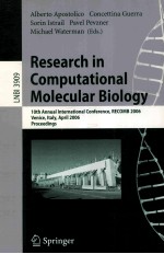 Research in Computational Molecular Biology 10th Annual International Conference