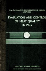 EVALUATION AND CONTROL OF MEAT QUALITY IN PIGS