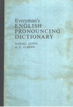 EVERYMAN'S ENGLISH PRONOUNCING DICTIONARY