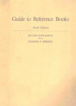 GUIDE TO REFERENCE BOOKS NINTH DEITION