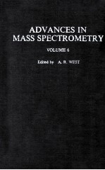 Advances in Mass Spectrometry Volume 6