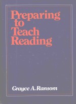 PREPARING TO TEACH READING