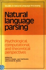 NATURAL IANGUAGE PARSING PSYCHOLOGICAL