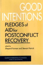 Good intentions : pledges of aid for postconflict recovery