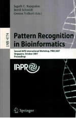 Pattern Recognition in Bioinformatics Second IAPR International Workshop