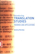 INTRODUCTING TRANSLATION STUDIES  THEORIES AND APPLICATIONS