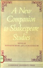 A NEW COMPANION TO SHAKESPEARE STUDIES