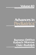 ADVANCES IN PEDIATRICS VOLUME 40