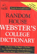 RANDOM HOUSE WEBSTER'S COLLEGE DICTIONARY