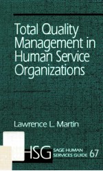 TOTAL QUALITY MANAGEMENT IN HUMAN SERVICE ORGANIZATION