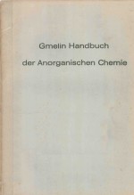 GMELIN HANDBUCH DER ANORGANISCHEN CHEMIE W WOLFRAM ERGANZUNGSBAND B 3