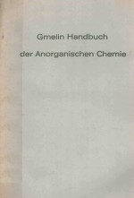 GMELIN HANDBUCH DRR ANORGANISCHEN CHEMIE W WOLFRAM ERGANZUNGSBAND B4