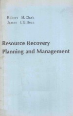 RESOURCE RECOVERY PLANNING AND MANAGEMENT