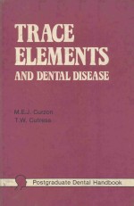 TRACE ELEMENTS AND DENTAL DISEASE