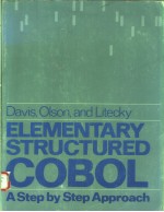 ELEMENTARY STRUCTURED COBOL  A STEP BY STEP APPROACH