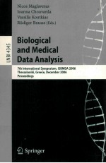 Biological and Medical Data Analysis 7th International Symposium