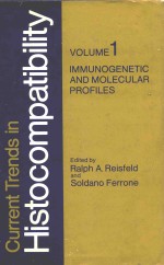 CURRENT TRENDS IN HISTOCOMPATIBILITY VOLUME 1 IMMUNOGENETIC AND MOLECULAR PROFILES