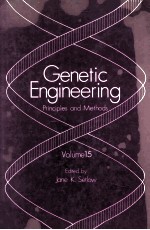 Genetic Engineering Principles and Methods Volume 15