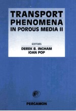 TRANSPORT PHENOMENA IN POROUS MEDIA II