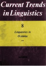 Current Trends in Linguistics Volume 8 Linguistics in Oceania 2