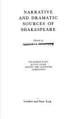 NARRATIVE AND DRAMATIC SOURCES OF SHAKESPEARE  VOLUME V