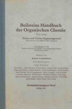 BEILSTEINS HANDBUCH DER ORGANISCHEN CHEMIE ZWEIUNDZWANZIGSTER BAND SECHSTER TEIL