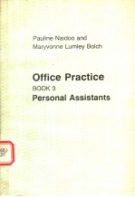 OFFICE PRACTICE BOOK3 PERSONAL ASSISTANTS