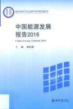 中国能源发展报告 2016=China energy outlook 2016