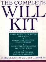 The Complete Will Kit