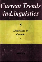 Current Trends in Linguistics Volume 8 Linguistics in Oceania 1