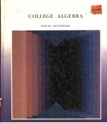 COLLEGE ALGEBRA