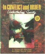 IN CONFLICT AND ORDER  UNDERSTADING SOCIETY  SEVENTH EDITION