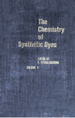 The Chemistry of Synthetic Dyes Volume V