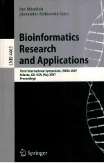 Bioinformatics Research and Applications Third International Symposium