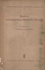 MODERNE NEUROLOGISCH PSYCHIATRISCHE THERAPIE