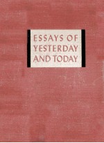 Essays of yesterday and today