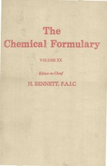 THE CHEMICAL FORMULARY VOLUME XX