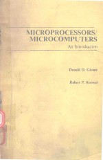 MICROPROBESSORS MICROCOMPUTERS AN INTRODUCTION