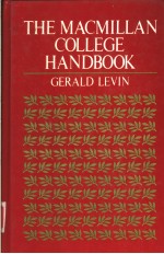THE MACMILLAN COLLEGE HANDBOOK