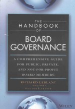 THE HANDBOOK OF BOARD GOVERNANCE A COMPREHENSIVE GUIDE FOR PUBLIC