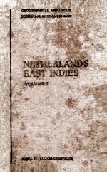 Netherlands East Indies Volume I