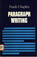 PARAGRAPH WRITING