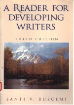 A READER FOR DEVELOPING WRITERS  THIRD EDITION