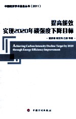 提高能效  实现2020年碳强度下降目标