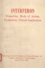 INTERFERON PROPERTIES MODE OF ACTION PRODUCTION CLINICAL APPLICATION