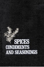 SPICES CONDIMENTS AND SEASONINGS